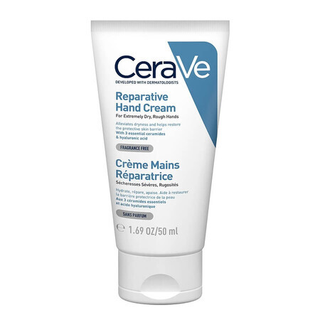 Crema mani rigenerante CeraVe, 50ml