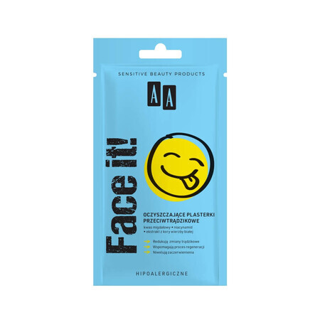 AA Face It! Patch de curățare anti-acnee, 24 bucăți