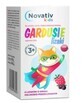 Novativ Kids Gardusie Lollipops cu aromă de zmeură și coacăze, 8 bucăți