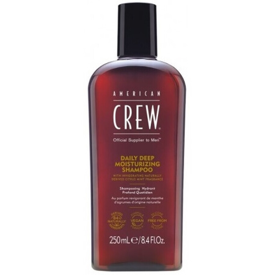 American Crew Șampon hidratant zilnic, 250ml