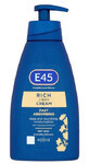 E45 Cremă de corp hrănitoare, 400ml