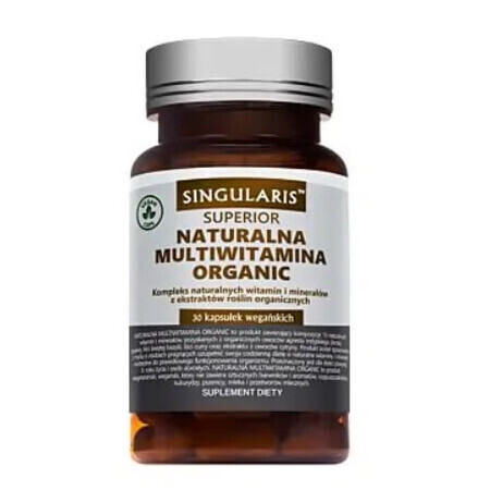 Singularis Superior, Natürliches Multivitamin, 30 Kapseln