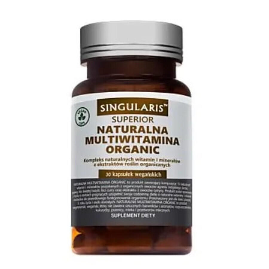 Singularis Superior, Natürliches Multivitamin, 30 Kapseln