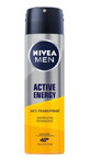 Nivea Men Active Energy Antiperspirant, 150 ml