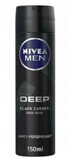 Nivea Men Deep Black Carbon Antiperspirant, 150 ml