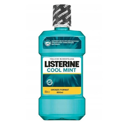 Listerine, mentă rece, loțiune de bătut, 600 ml