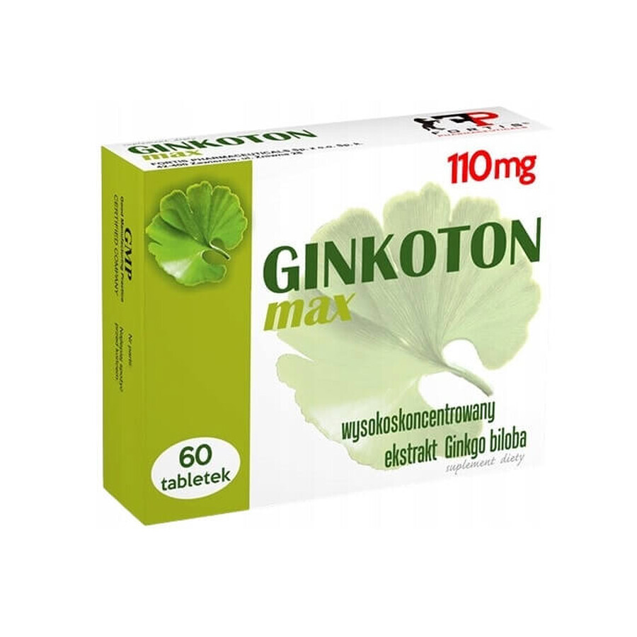 Ginkoton Max, 60 tabletten