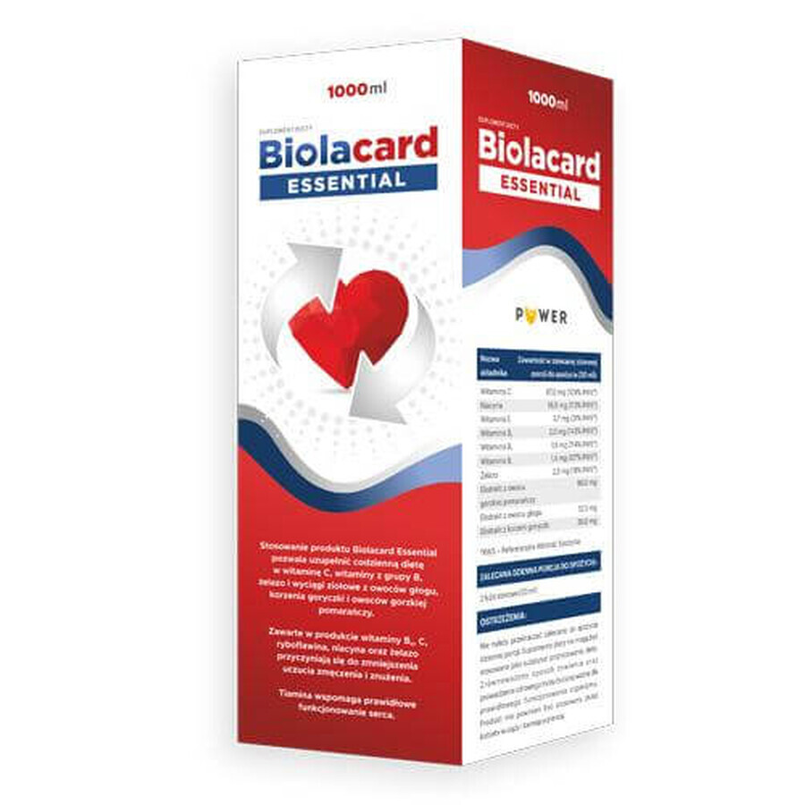 Biolacard Essential Lotion 1000 ml