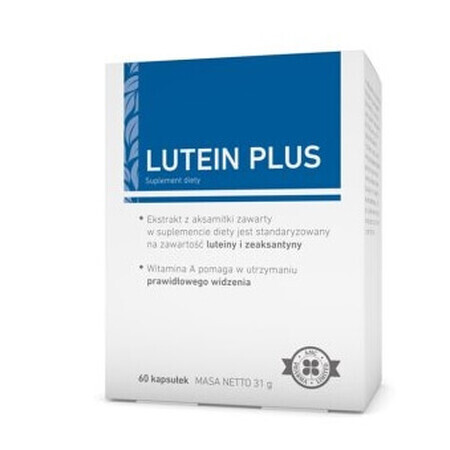 Luteină Plus, 60 capsule