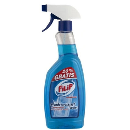 Filip, Detergent pentru sticlă cu duză de pulverizare, 750 ml