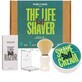 MenRock The Life Shaver Sicilian Lime Cremă de ras 100ml + baton de ras + suport pentru baton + aparat de ras + lame de ras