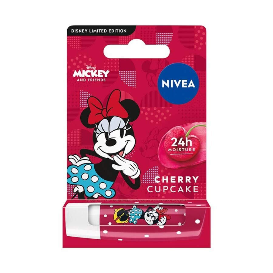 Ruj hrănitor Nivea Minnie Mouse, 4.8g