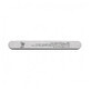 Peggy Sage Straight Nail File 100/100 alb, 1 buc