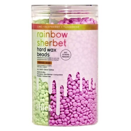 Sliick Heard Wax Beads Ceară de corp Rainbow Sherbet, 425g