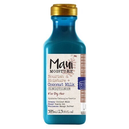 Maui Moisture Nourish amp; Moisture + Balsam cu ceară din lapte de cocos, 385ml