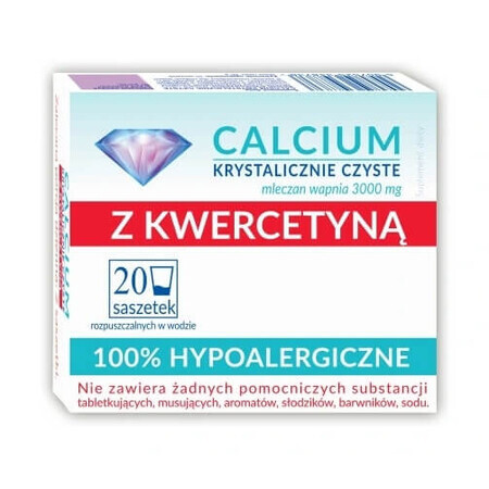 Calcium Crystal Clear mit Quercetin, 20 Beutel