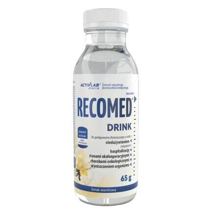 Recomed ActivLab Pharma Drink Vanille-Geschmack, 65 g