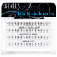 Ardell Individuals Duralash Flare Set de 56 de mini cioturi de gene negre