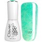 Lac hibrid de lux Clavier cu pete holografice 117 Summer Paradise, 10ml