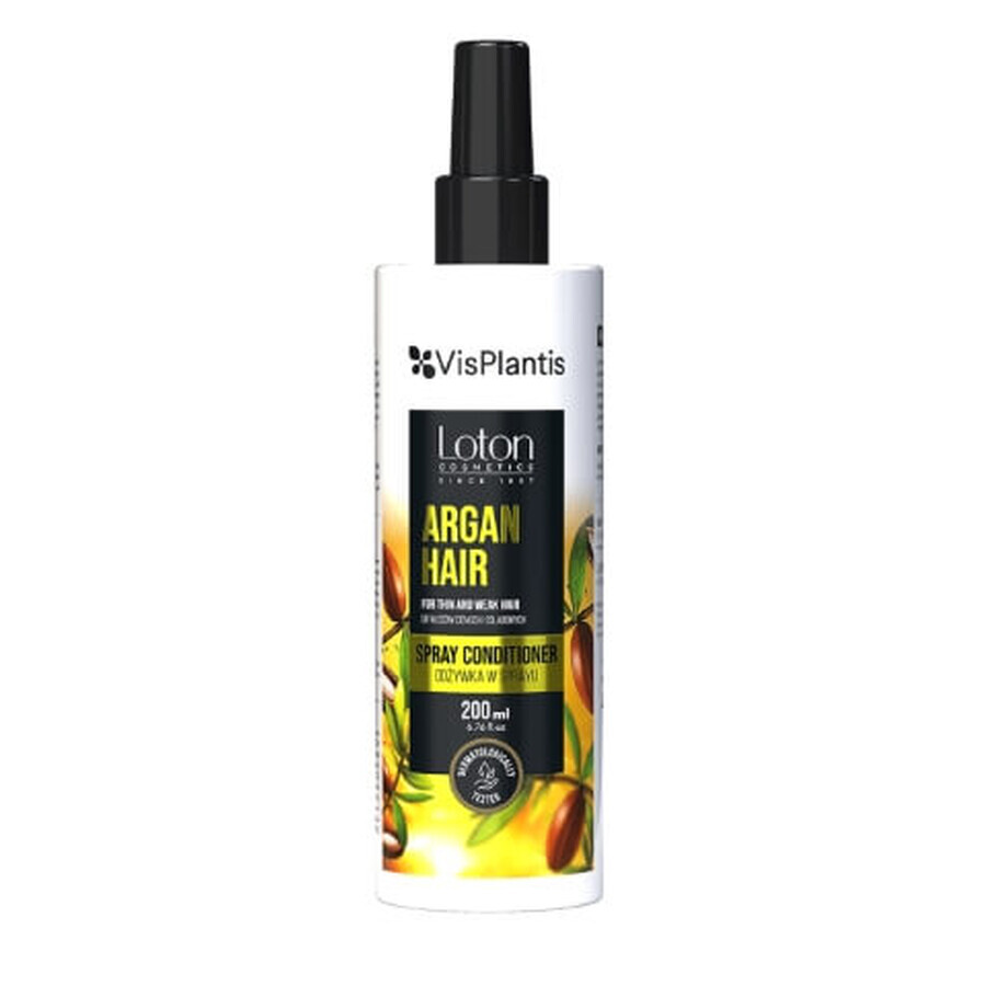 VisPlantis Spray Balsam pentru păr fin și slăbit Argan, 200 ml