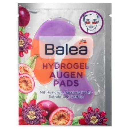 Balea, parches oculares Hydroel, bicolor, 1 par