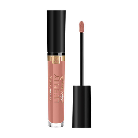 Max Factor Lipfinity Velvet Matte Liquid Lipstick 040 Luxe Nude, 3.5ml