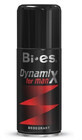 Bi-es Men, Deodorant Dynamix Black, 150 ml