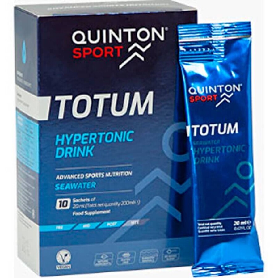 Totum Sport, 10 plicuri x 20 ml, Laboratories Quinton