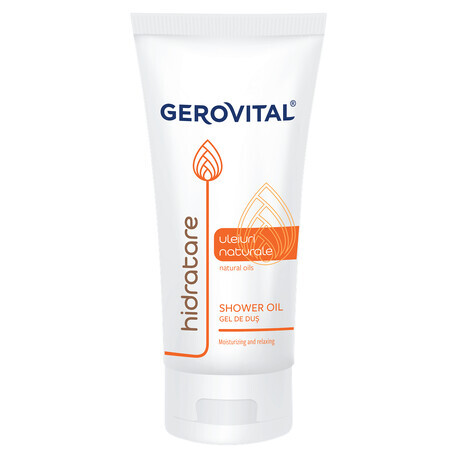 Gel de dus cu uleiuri naturale, 100 ml, Gerovital