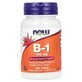 Vitamina B-1, 100 mg, 100 tablete, Now Foods