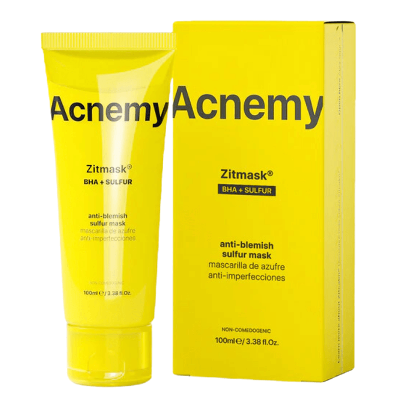 Masca de fata cu BHA si sulf pentru semne post-acneice Zitmask, 100 ml, Acnemy