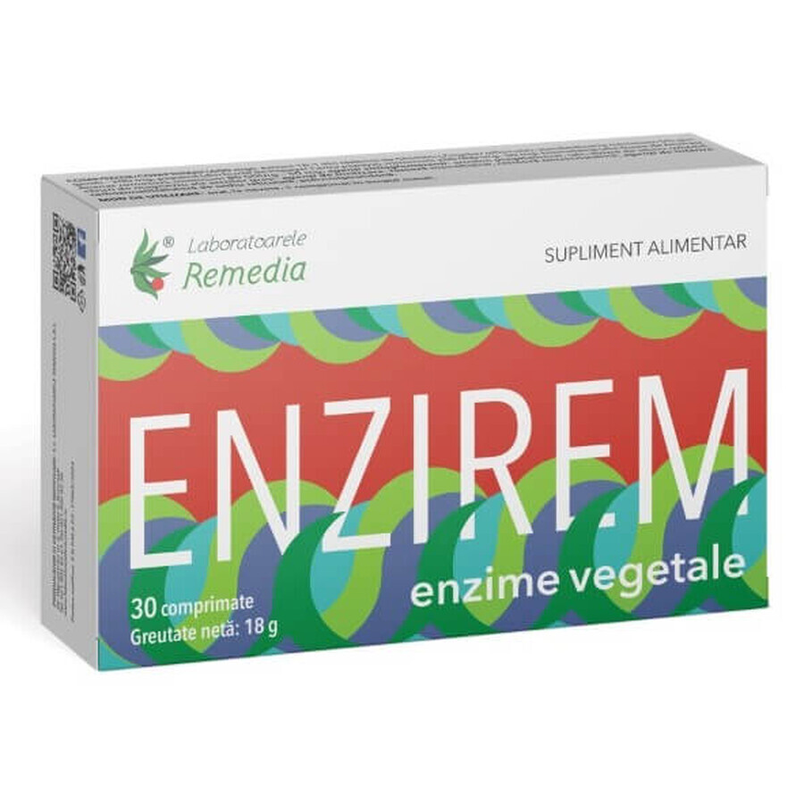 Enzirem, 30 tablets, Remedia Laboratories