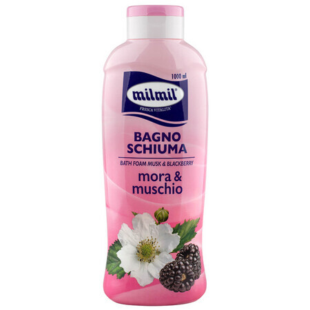 Spumant de baie cu Mure si Mosc, 1000 ml, Milmil