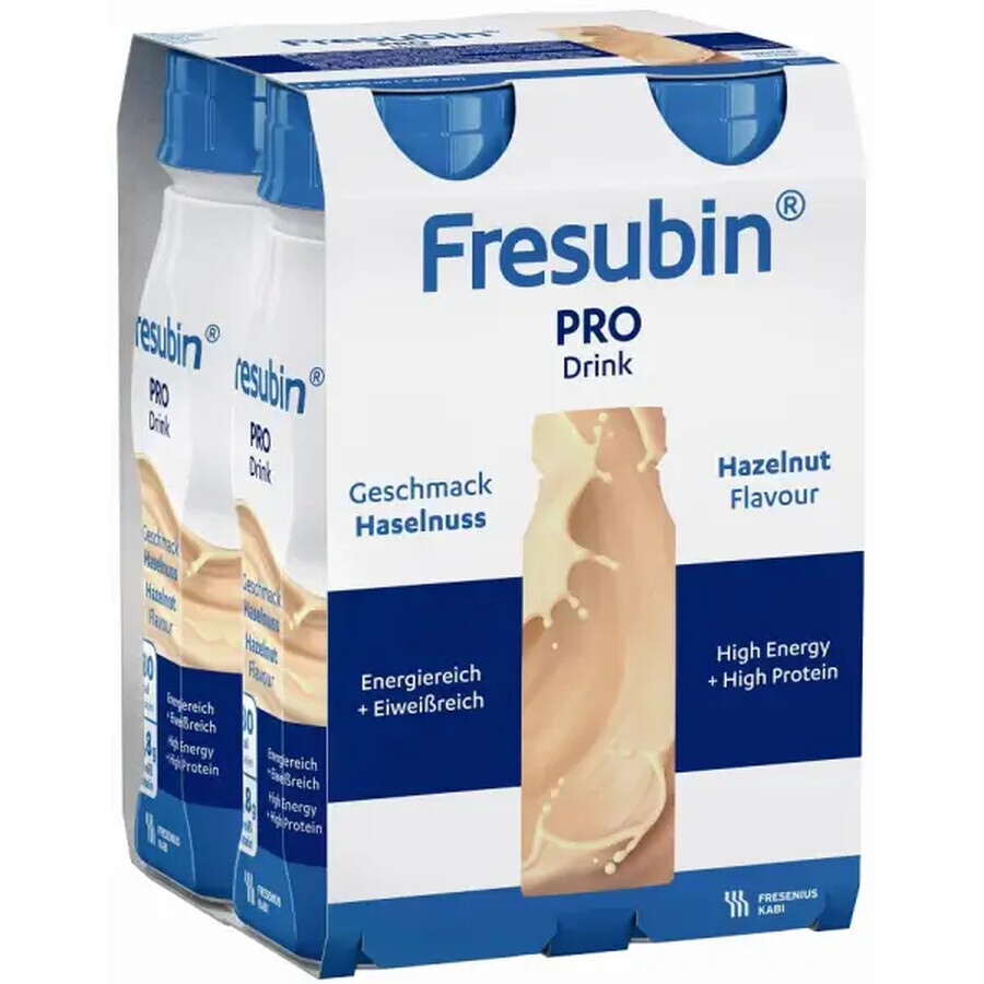 Fresubin Pro Drink alune de pădure, 4 x 200 ml, Fresenius Kabi