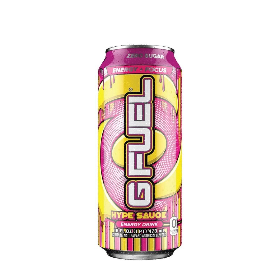 G Fuel, Bautura Energizanta Cu Aroma De Hype Sauce, 473 Ml