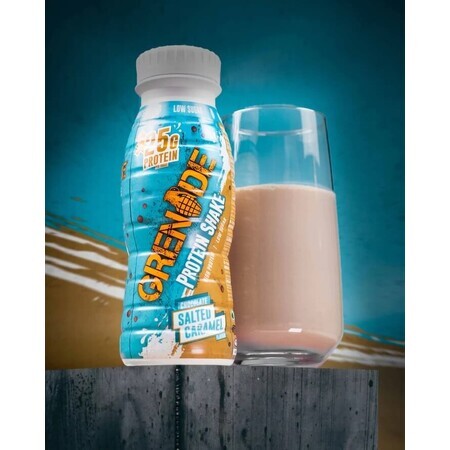 Grenade Proteic Shake Rtd al gusto di caramello salato, 330 Ml