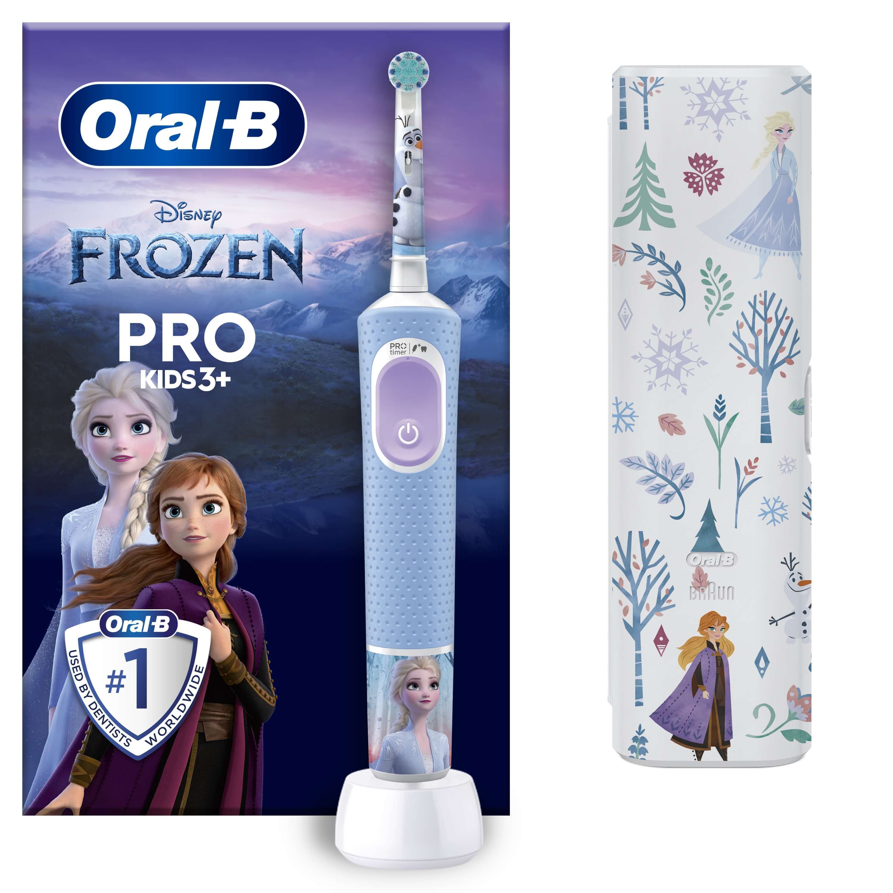 Oral-B EK Pro Kids 3+ înghețat + cutie de călătorie