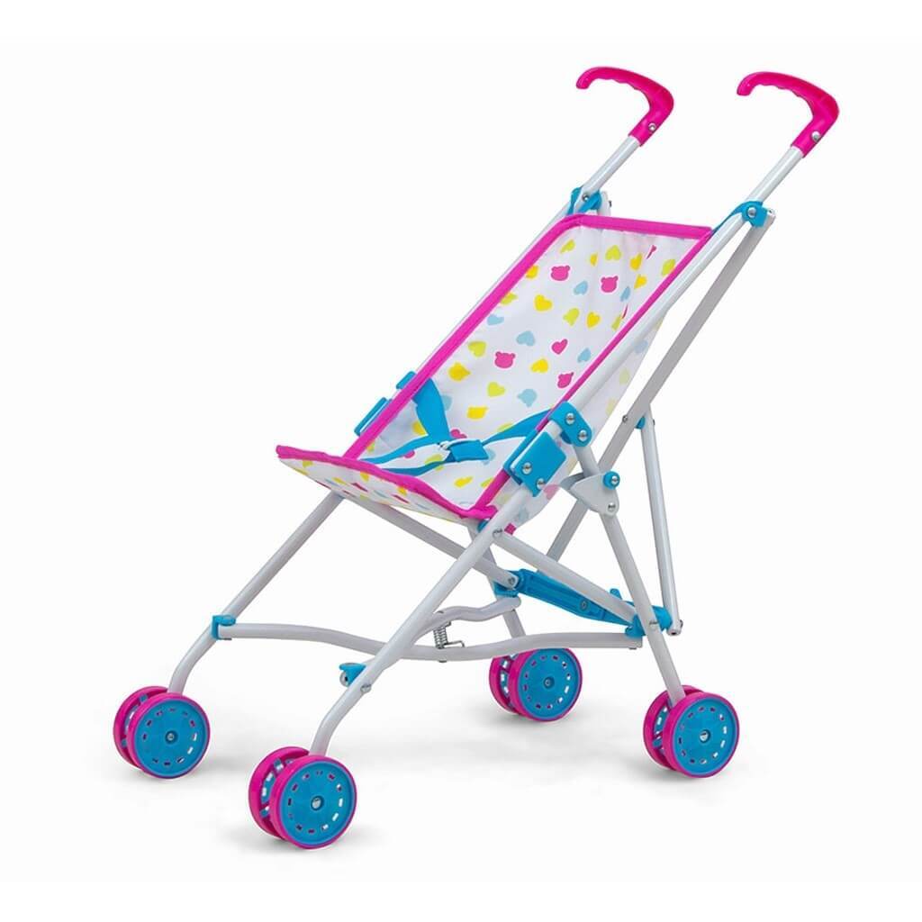 Milly Mally Julia Candy Baby Golf Buggy pentru păpuși,