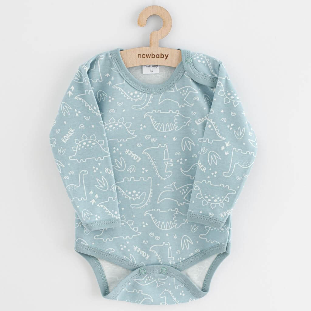 Baby body New Baby Classic II dino mint 80 (9-12m),