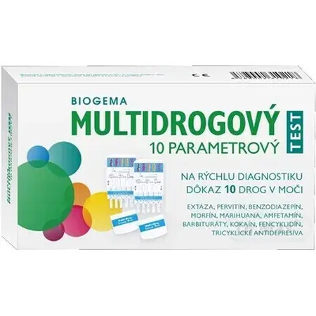 BIOGEMA Multidrog Test 10 parámetros