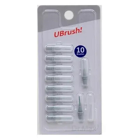 UBrush! - interdental brush - 1.2 mm gray