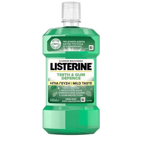 Listerine pentru dinți și gingii Gust delicat