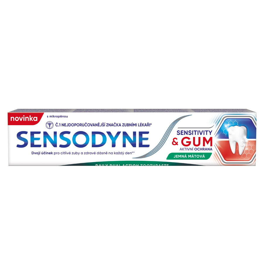 Sensodyne Sensitivity & Gum Gentle pastă de dinți cu mentă