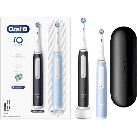 Oral B EK Duo iO Seria 3 Negru și albastru