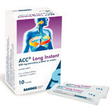 ACC Long Instant 600 mg pulbere într-o pungă 10 buc