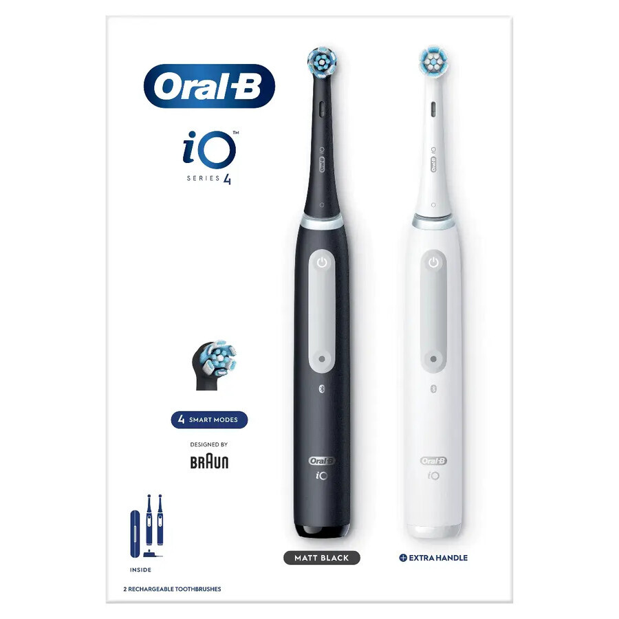 Spazzolino elettrico Oral B iO Series 4 Duo Black&White