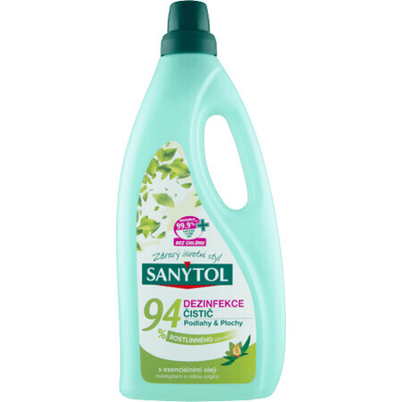 Sanytol Detergent dezinfectant universal 94% de origine vegetală pentru pardoseli 1000 ml