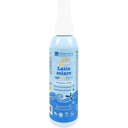 LaSaponaria Loțiune de protecție solară SPF 20 BIO 125 ml