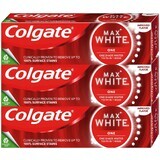 Pasta de dinți Colgate Max White One Sensational Mint 3 x 75 ml