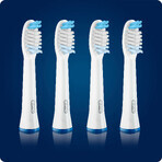 Testine di ricambio per spazzolino sonico Oral-B Pulsonic Clean 4 pz.